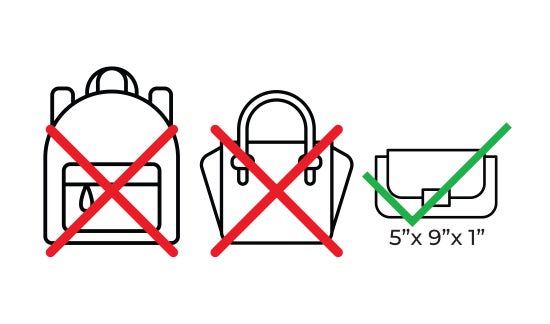 Crypto Arena Bag Policy